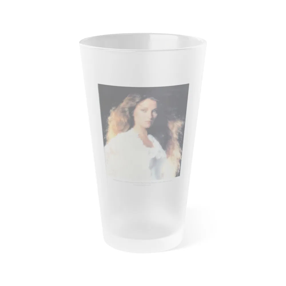 Jane Seymour #47 (Vintage Female Icon) Frosted Pint Glass 16oz-16oz-Frosted-Go Mug Yourself