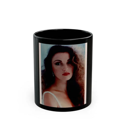 Jane Seymour #50 (Vintage Female Icon) Black Coffee Mug 11oz - Go Mug Yourself