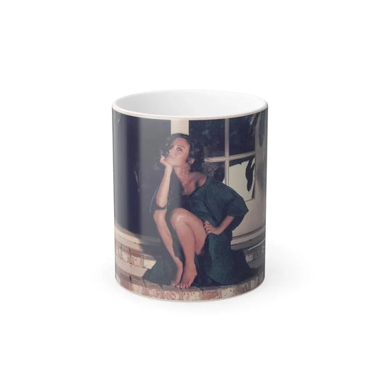 Jane Seymour #51 (Vintage Female Icon) Color Changing Coffee Mug 11oz - Go Mug Yourself