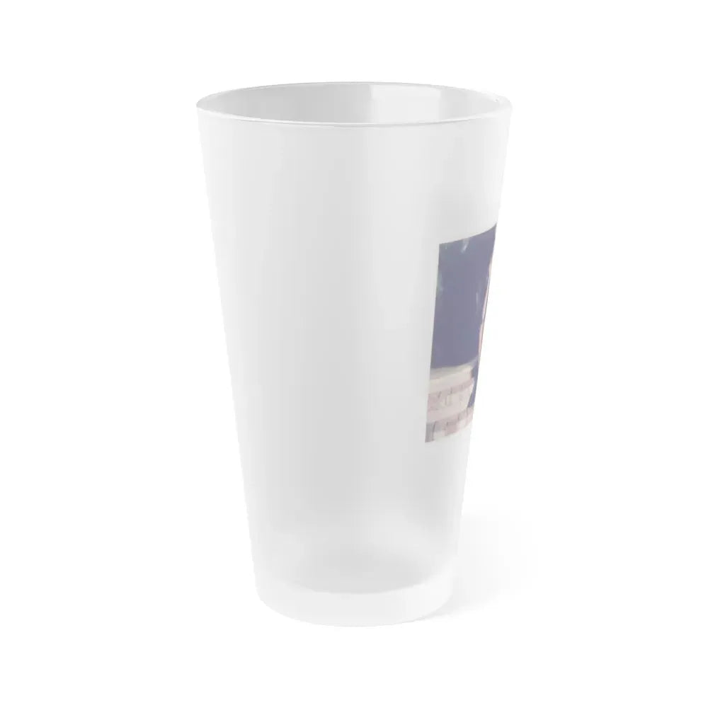 Jane Seymour #51 (Vintage Female Icon) Frosted Pint Glass 16oz - Go Mug Yourself