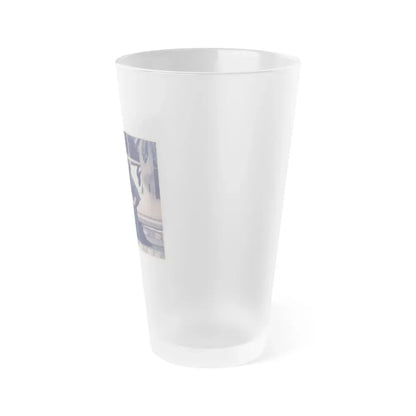 Jane Seymour #51 (Vintage Female Icon) Frosted Pint Glass 16oz - Go Mug Yourself