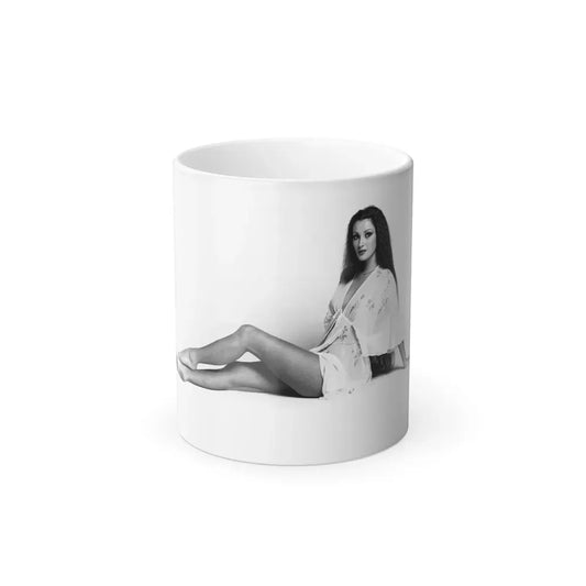 Jane Seymour #53 (Vintage Female Icon) Color Changing Coffee Mug 11oz - Go Mug Yourself