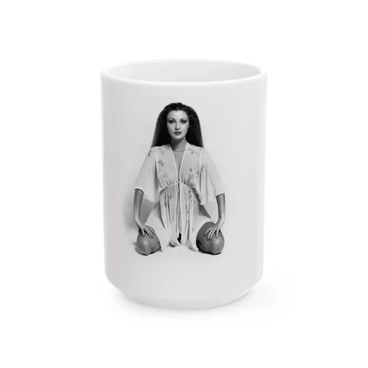 Jane Seymour #54 (Vintage Female Icon) White Coffee Mug 15oz - Go Mug Yourself
