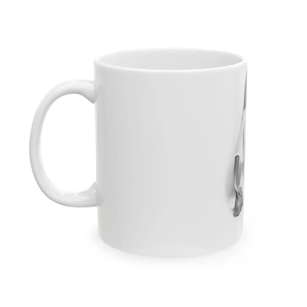 Jane Seymour #54 (Vintage Female Icon) White Coffee Mug - Go Mug Yourself