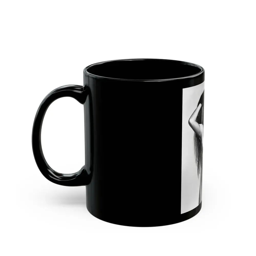 Jane Seymour #55 (Vintage Female Icon) Black Coffee Mug - Go Mug Yourself