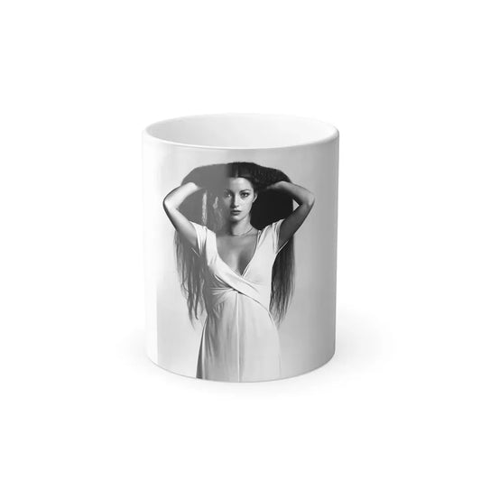 Jane Seymour #55 (Vintage Female Icon) Color Changing Coffee Mug 11oz - Go Mug Yourself