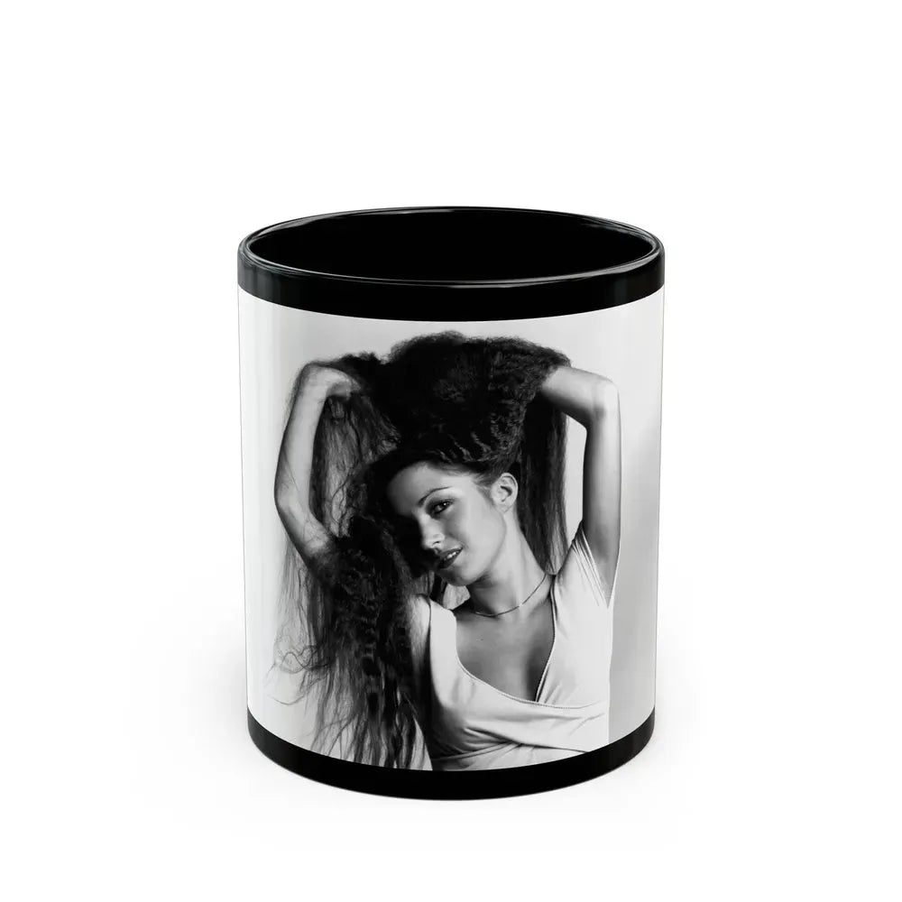 Jane Seymour #56 (Vintage Female Icon) Black Coffee Mug 11oz - Go Mug Yourself