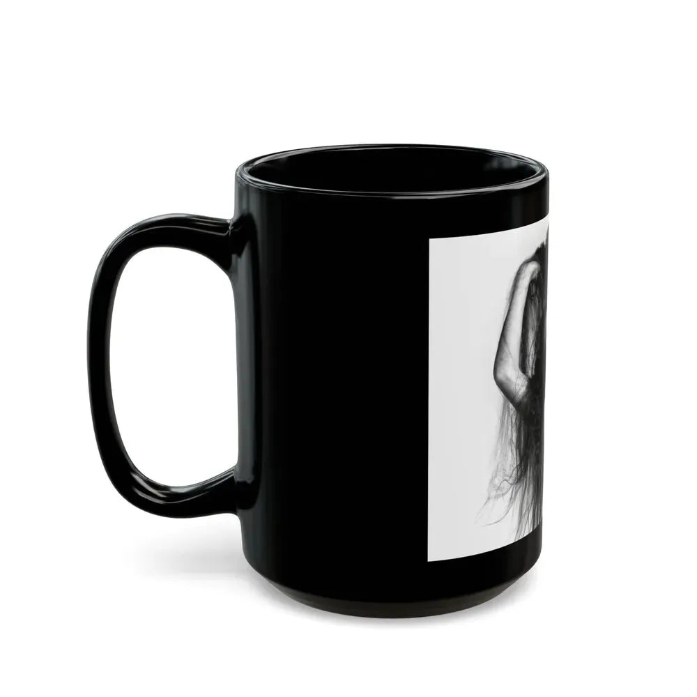Jane Seymour #56 (Vintage Female Icon) Black Coffee Mug - Go Mug Yourself