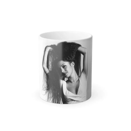 Jane Seymour #56 (Vintage Female Icon) Color Changing Coffee Mug 11oz - Go Mug Yourself