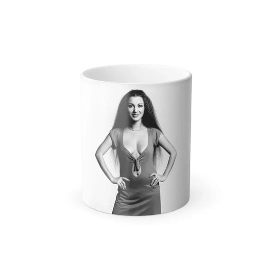 Jane Seymour #57 (Vintage Female Icon) Color Changing Coffee Mug 11oz - Go Mug Yourself