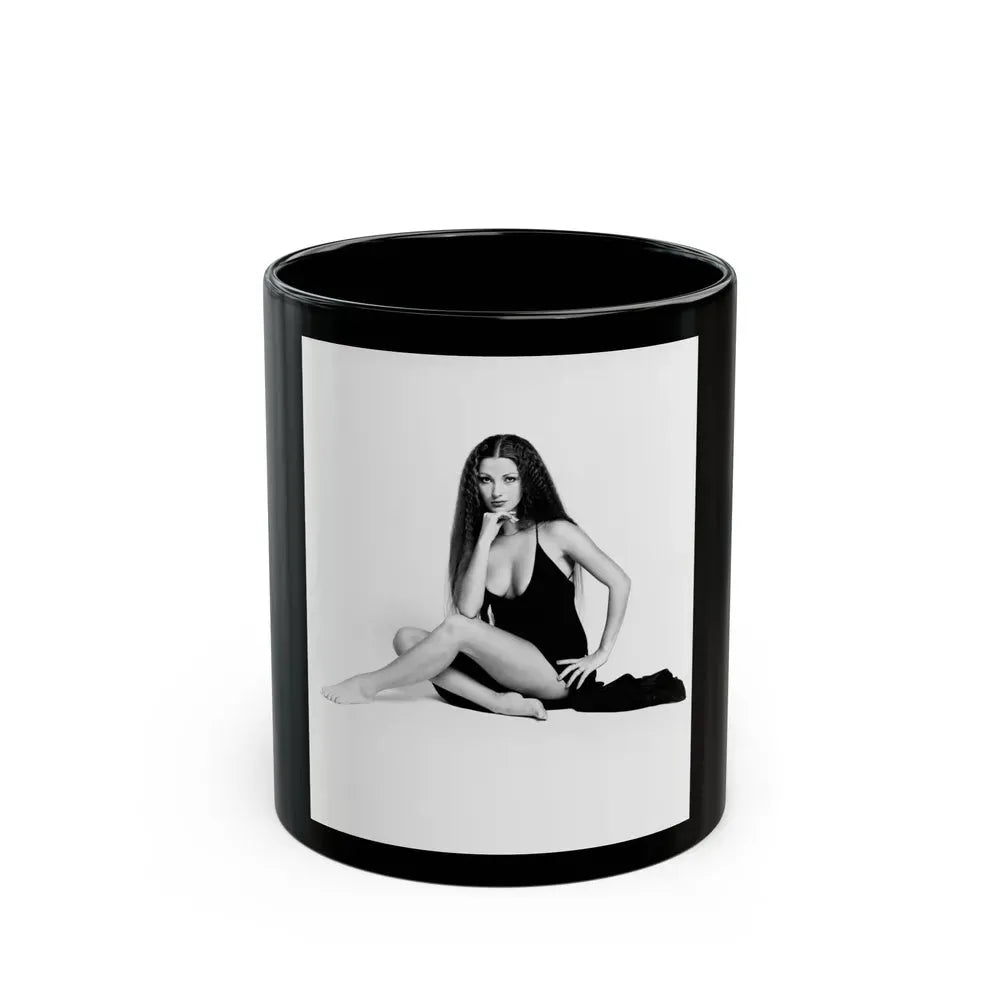 Jane Seymour #58 (Vintage Female Icon) Black Coffee Mug 11oz - Go Mug Yourself
