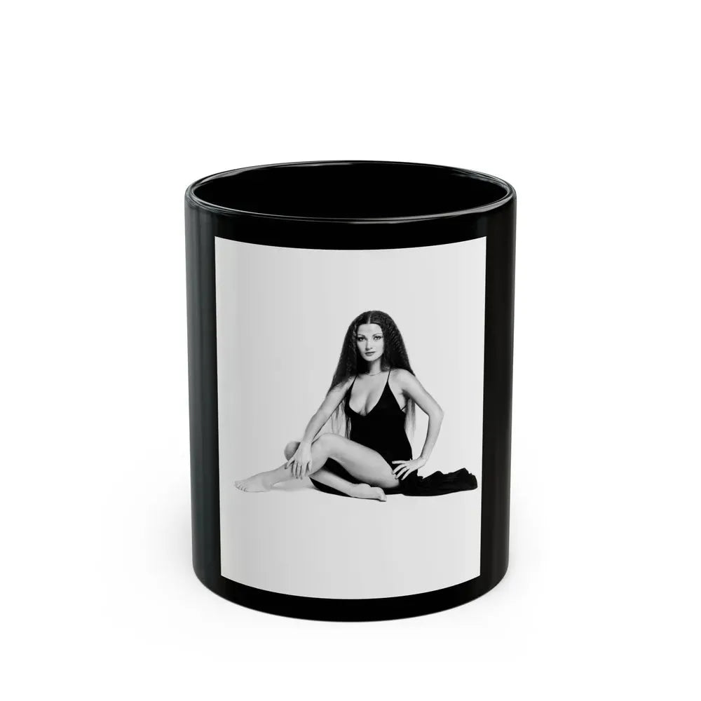Jane Seymour #59 (Vintage Female Icon) Black Coffee Mug 11oz - Go Mug Yourself