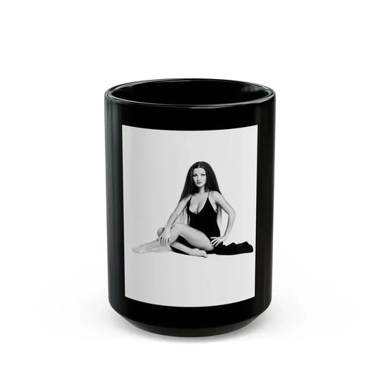 Jane Seymour #59 (Vintage Female Icon) Black Coffee Mug 15oz - Go Mug Yourself
