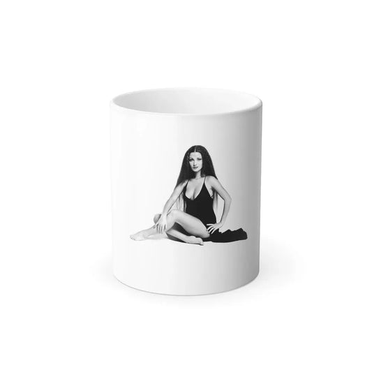 Jane Seymour #59 (Vintage Female Icon) Color Changing Coffee Mug 11oz - Go Mug Yourself
