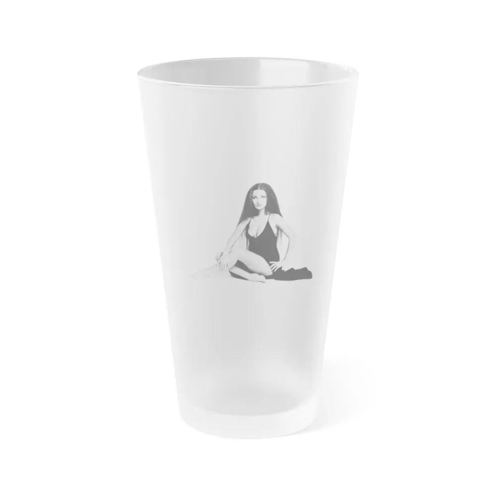 Jane Seymour #59 (Vintage Female Icon) Frosted Pint Glass 16oz-16oz-Frosted-Go Mug Yourself