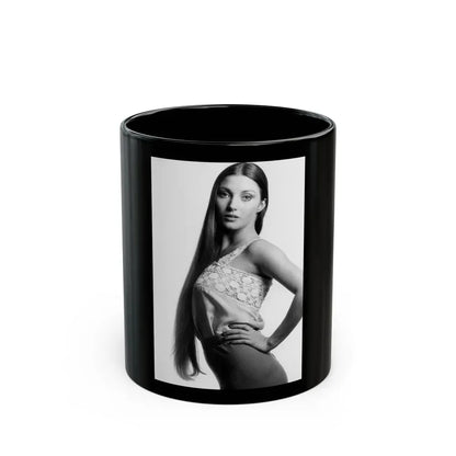 Jane Seymour #60 (Vintage Female Icon) Black Coffee Mug 11oz - Go Mug Yourself
