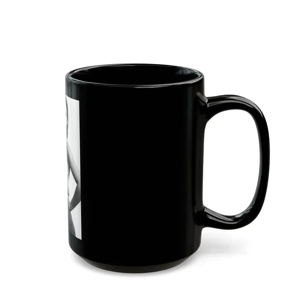 Jane Seymour #60 (Vintage Female Icon) Black Coffee Mug - Go Mug Yourself