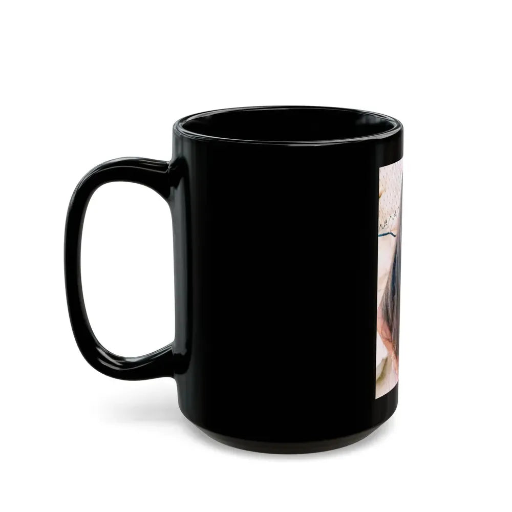 Jane Seymour #62 (Vintage Female Icon) Black Coffee Mug - Go Mug Yourself