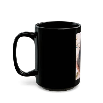 Jane Seymour #62 (Vintage Female Icon) Black Coffee Mug - Go Mug Yourself