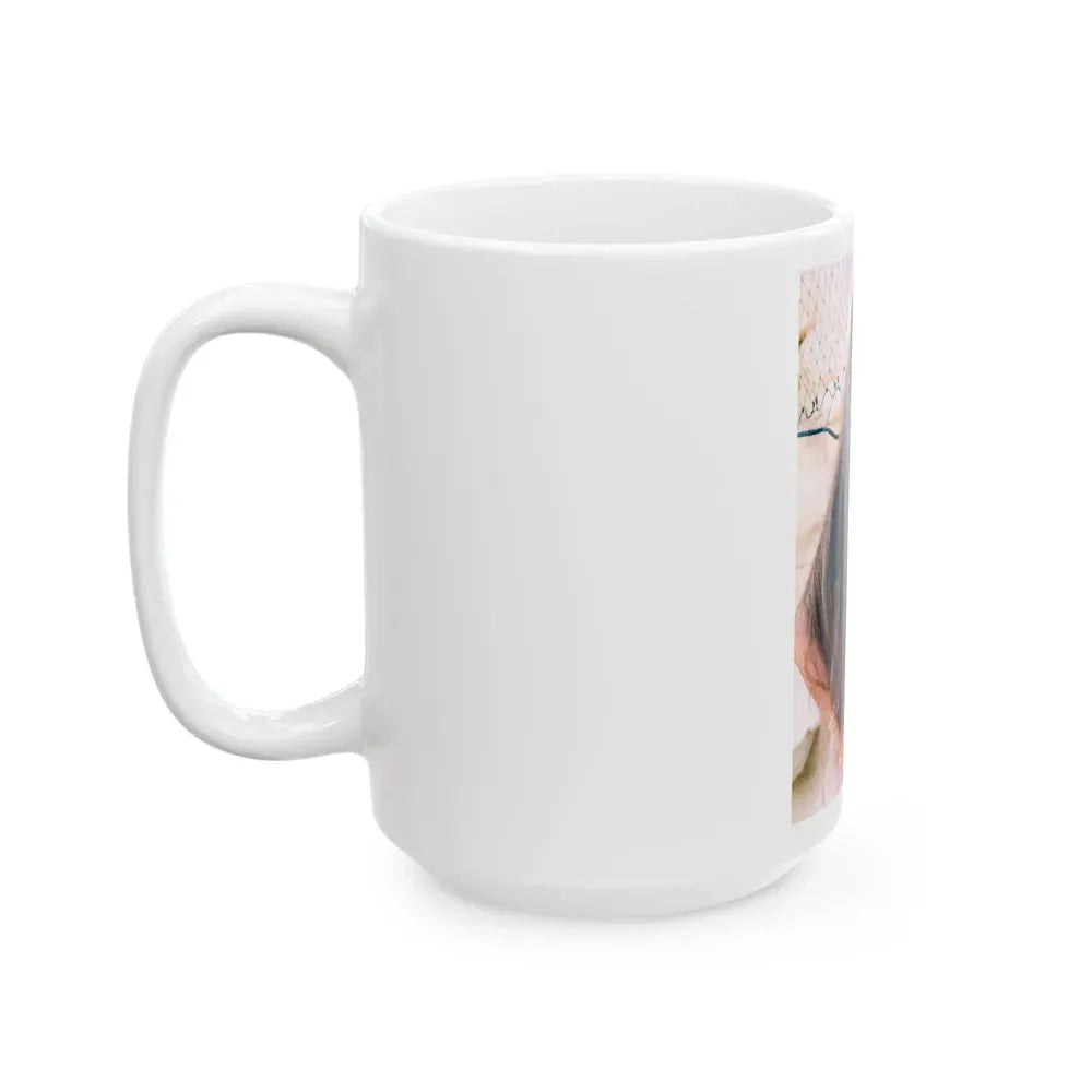 Jane Seymour #62 (Vintage Female Icon) White Coffee Mug - Go Mug Yourself