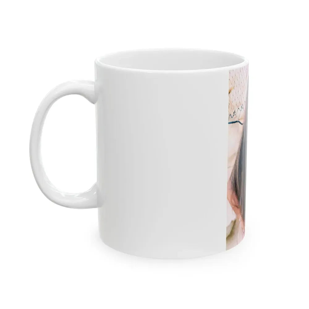 Jane Seymour #62 (Vintage Female Icon) White Coffee Mug - Go Mug Yourself