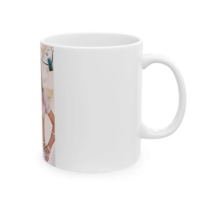 Jane Seymour #62 (Vintage Female Icon) White Coffee Mug - Go Mug Yourself