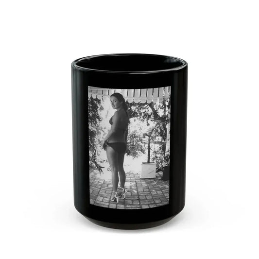 Jane Seymour #64 (Vintage Female Icon) Black Coffee Mug 15oz - Go Mug Yourself