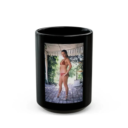 Jane Seymour #69 (Vintage Female Icon) Black Coffee Mug 15oz - Go Mug Yourself