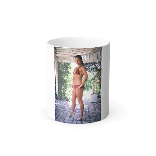 Jane Seymour #69 (Vintage Female Icon) Color Changing Coffee Mug 11oz - Go Mug Yourself