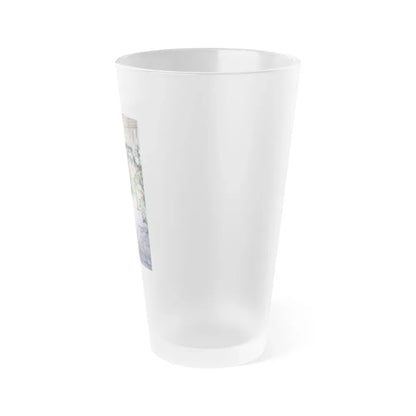 Jane Seymour #69 (Vintage Female Icon) Frosted Pint Glass 16oz - Go Mug Yourself