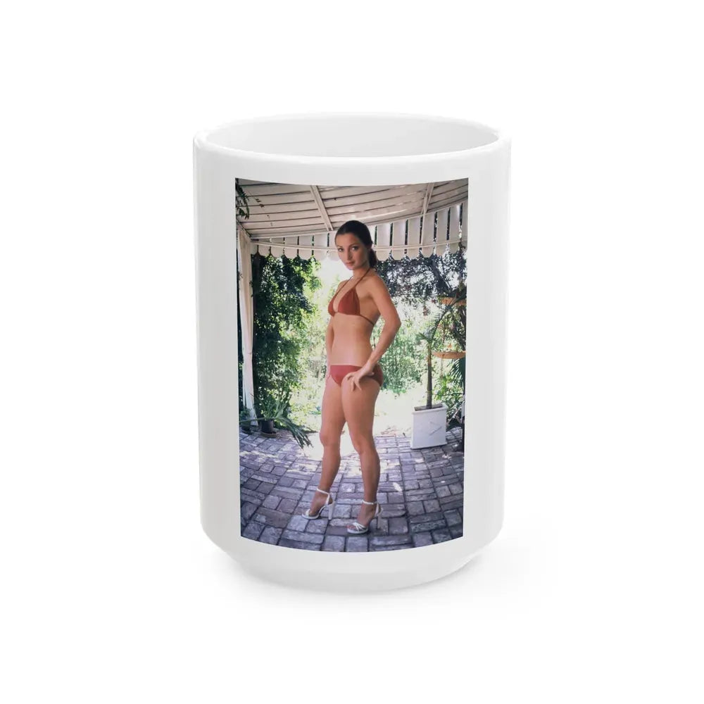 Jane Seymour #69 (Vintage Female Icon) White Coffee Mug 15oz - Go Mug Yourself