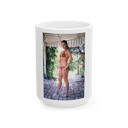 Jane Seymour #69 (Vintage Female Icon) White Coffee Mug 15oz - Go Mug Yourself