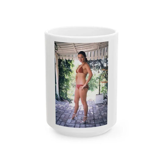 Jane Seymour #69 (Vintage Female Icon) White Coffee Mug 15oz - Go Mug Yourself