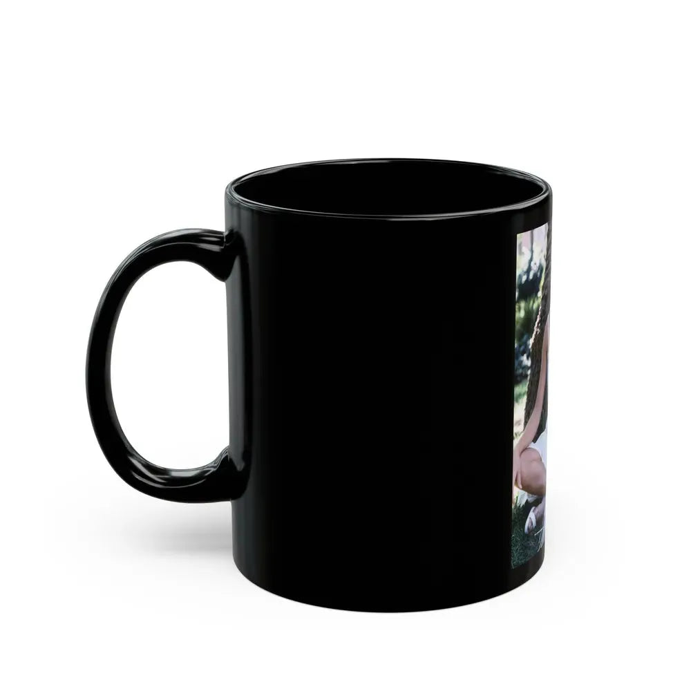 Jane Seymour #70 (Vintage Female Icon) Black Coffee Mug - Go Mug Yourself