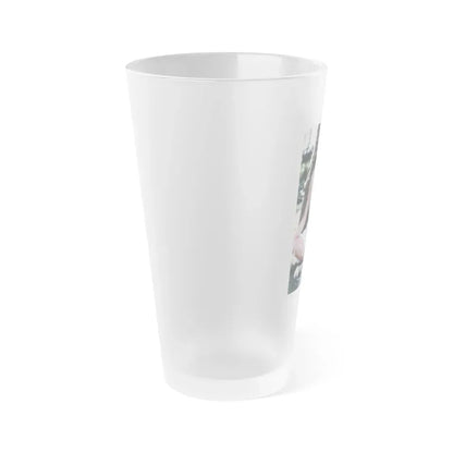 Jane Seymour #70 (Vintage Female Icon) Frosted Pint Glass 16oz - Go Mug Yourself