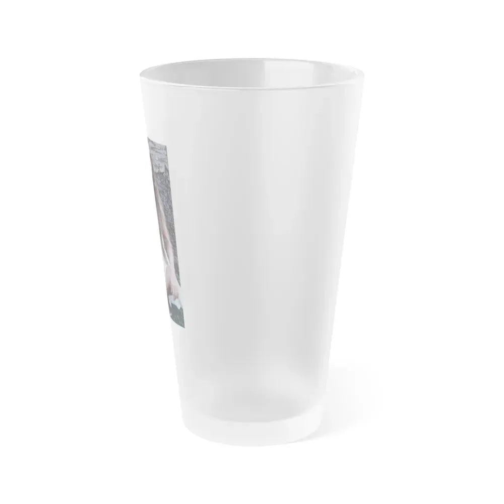 Jane Seymour #70 (Vintage Female Icon) Frosted Pint Glass 16oz - Go Mug Yourself