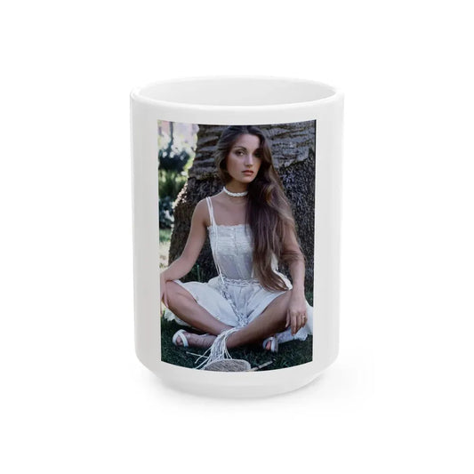Jane Seymour #70 (Vintage Female Icon) White Coffee Mug 15oz - Go Mug Yourself