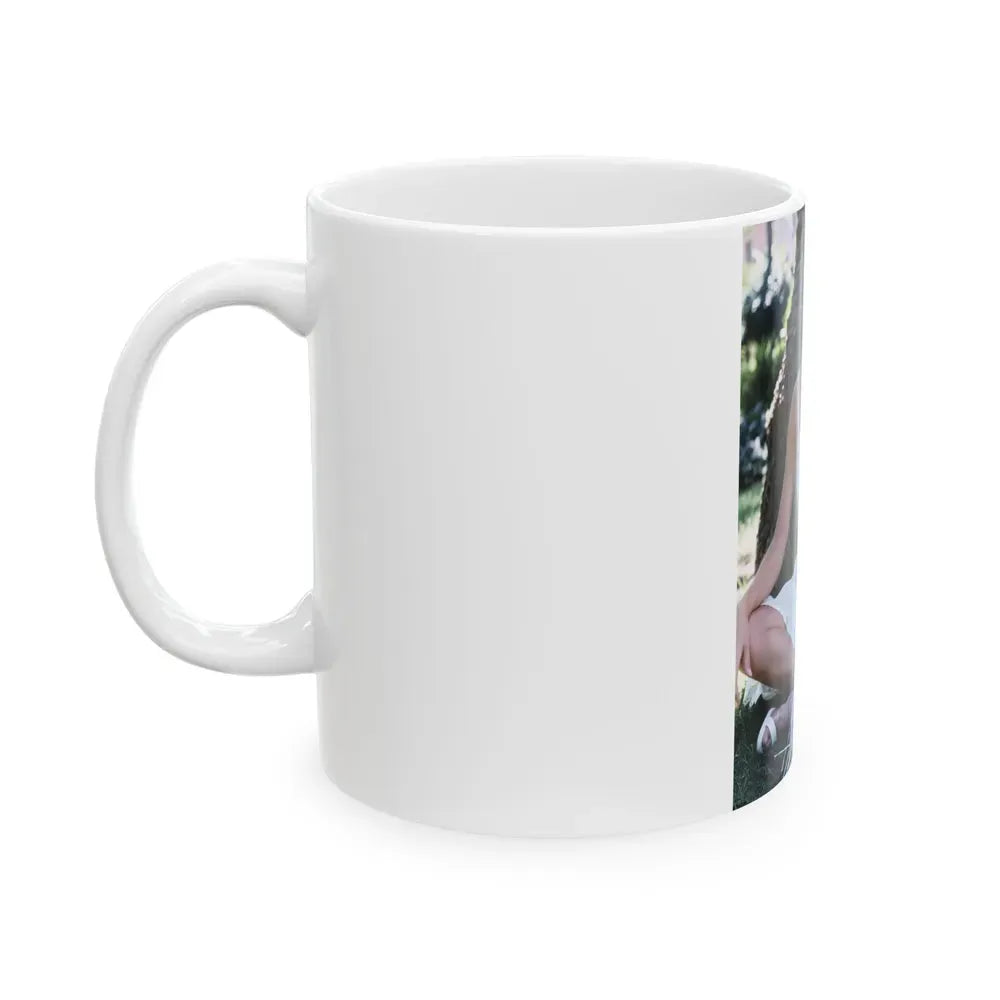 Jane Seymour #70 (Vintage Female Icon) White Coffee Mug - Go Mug Yourself