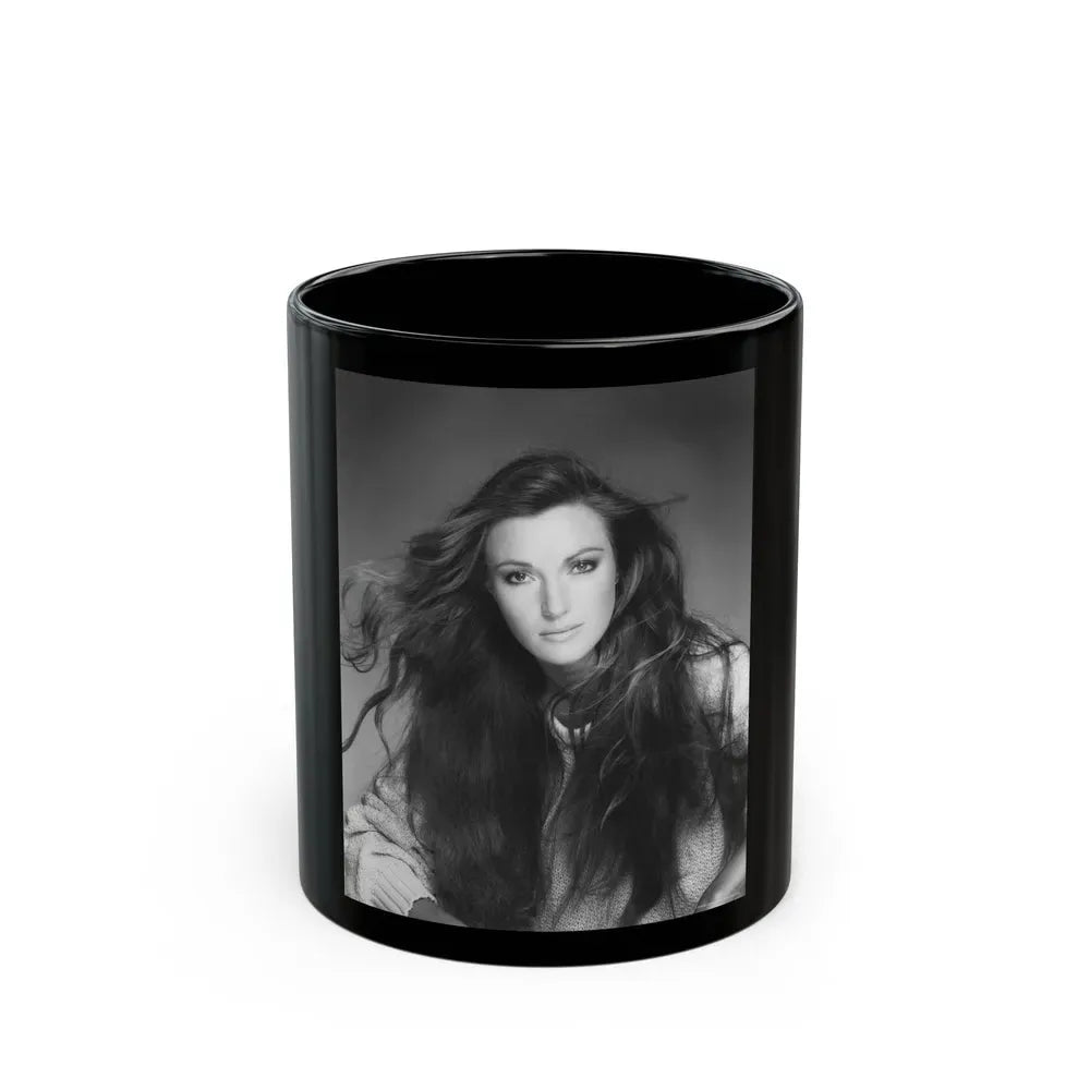 Jane Seymour #71 (Vintage Female Icon) Black Coffee Mug 11oz - Go Mug Yourself