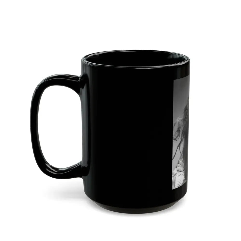 Jane Seymour #71 (Vintage Female Icon) Black Coffee Mug - Go Mug Yourself