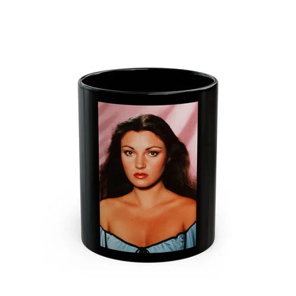 Jane Seymour #72 (Vintage Female Icon) Black Coffee Mug 11oz - Go Mug Yourself