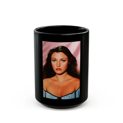Jane Seymour #72 (Vintage Female Icon) Black Coffee Mug 15oz - Go Mug Yourself