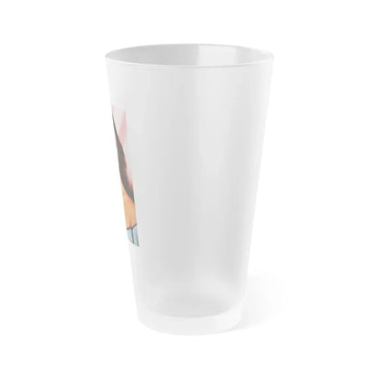Jane Seymour #72 (Vintage Female Icon) Frosted Pint Glass 16oz - Go Mug Yourself