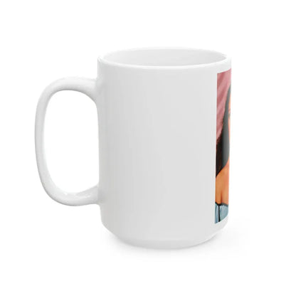 Jane Seymour #72 (Vintage Female Icon) White Coffee Mug - Go Mug Yourself