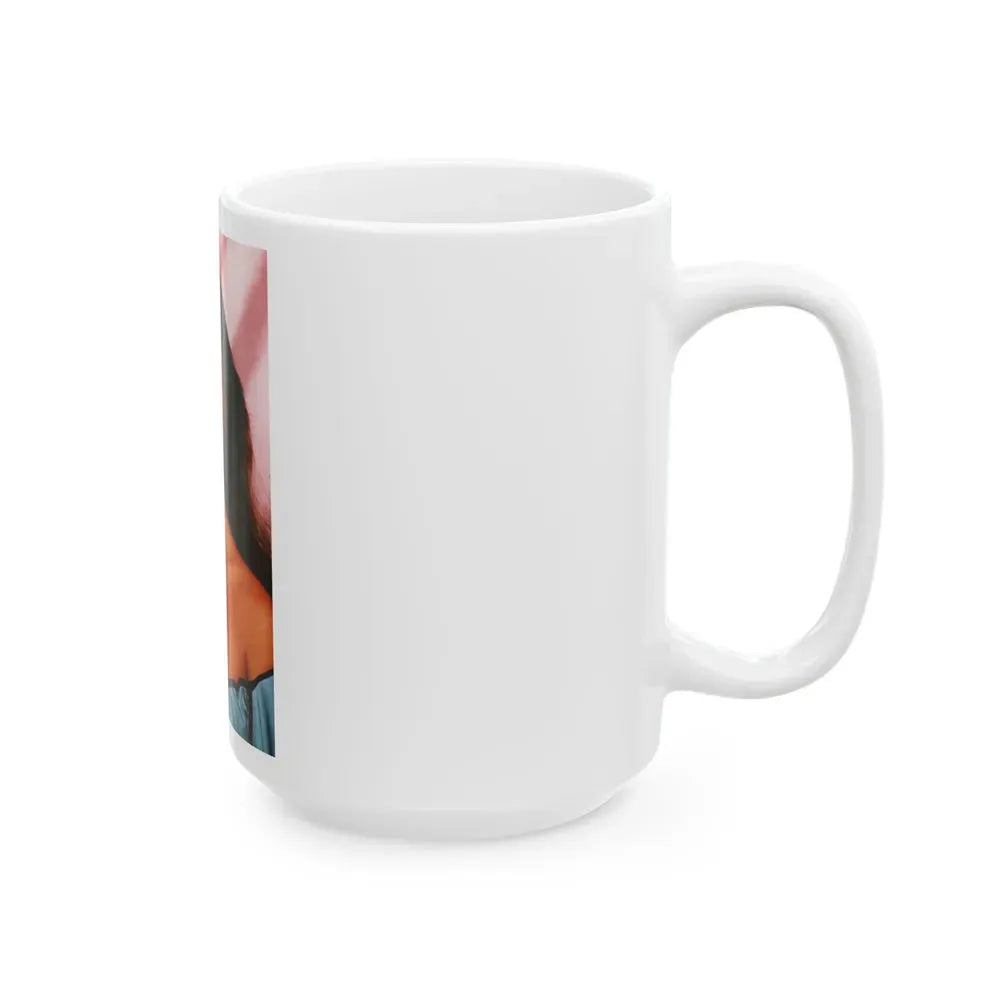Jane Seymour #72 (Vintage Female Icon) White Coffee Mug - Go Mug Yourself