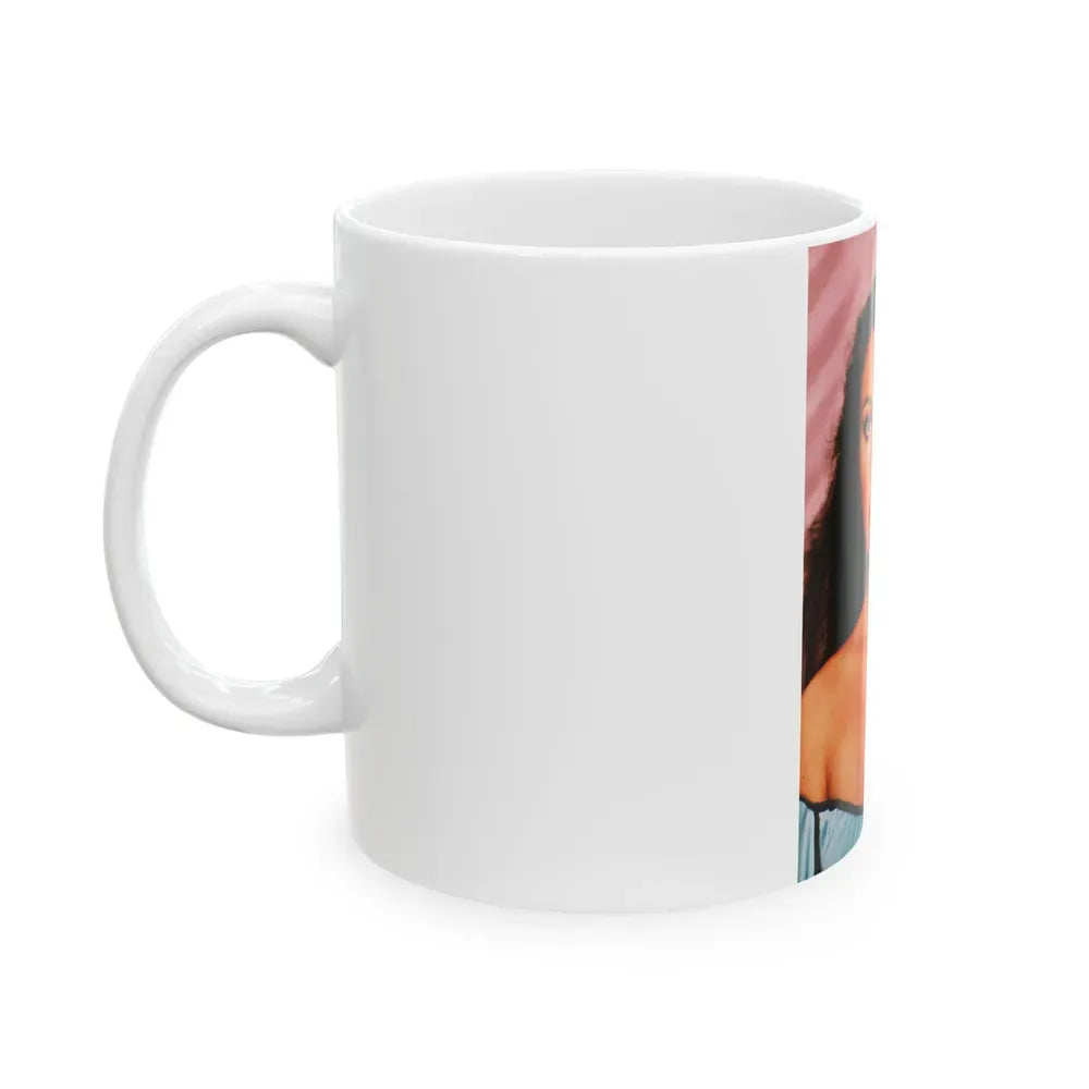 Jane Seymour #72 (Vintage Female Icon) White Coffee Mug - Go Mug Yourself