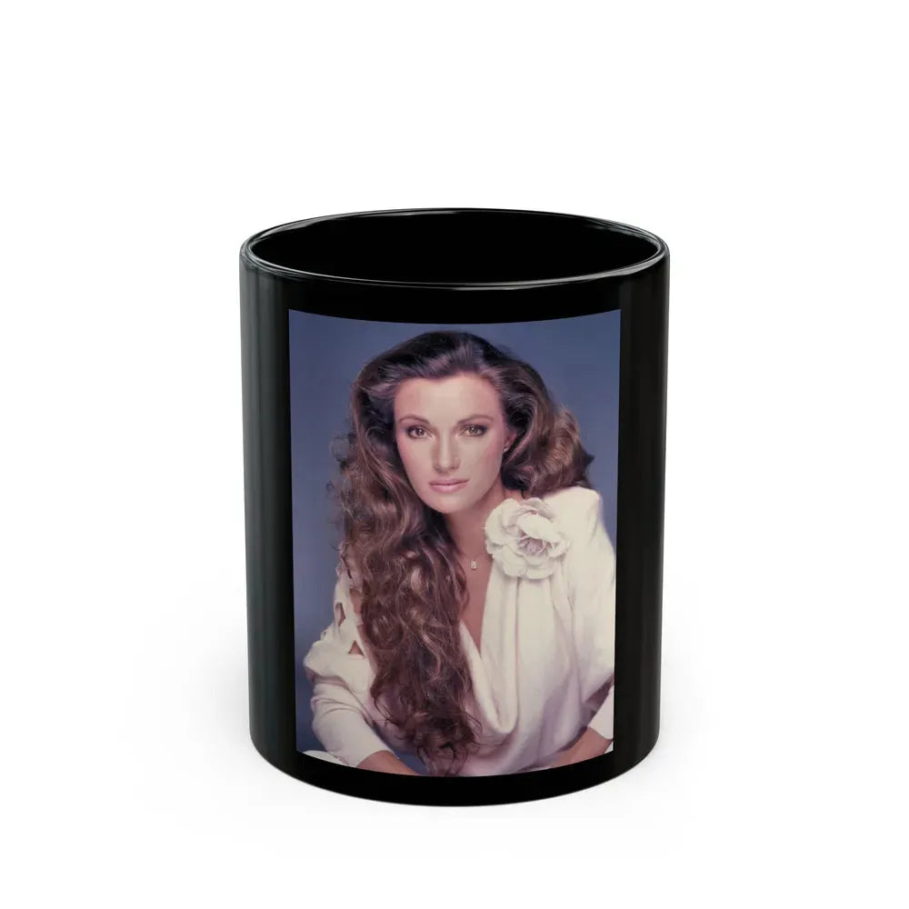 Jane Seymour #73 (Vintage Female Icon) Black Coffee Mug 11oz - Go Mug Yourself