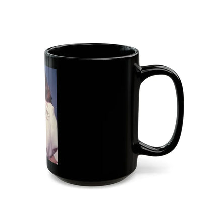 Jane Seymour #73 (Vintage Female Icon) Black Coffee Mug - Go Mug Yourself