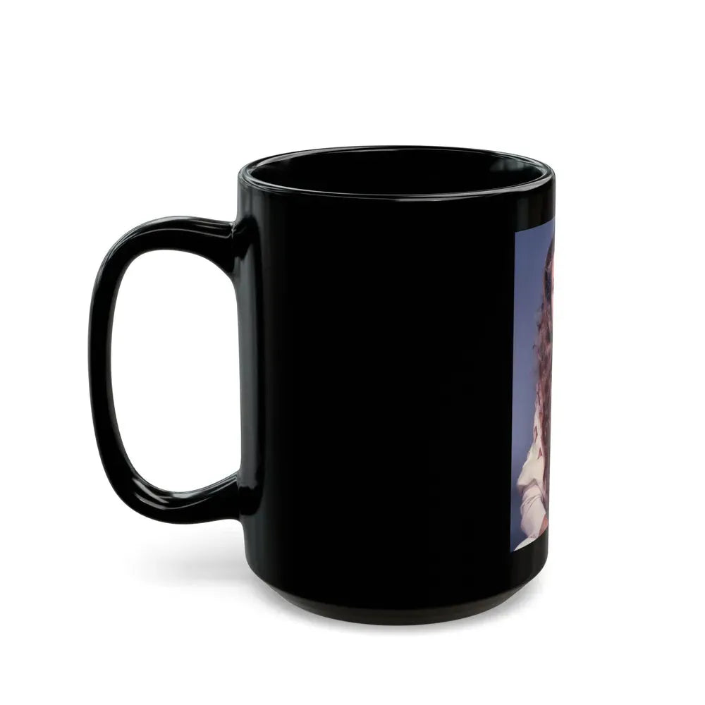 Jane Seymour #73 (Vintage Female Icon) Black Coffee Mug - Go Mug Yourself