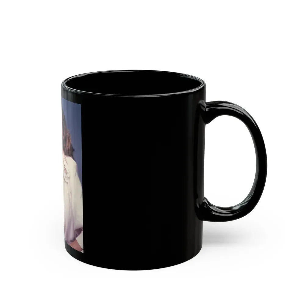Jane Seymour #73 (Vintage Female Icon) Black Coffee Mug - Go Mug Yourself